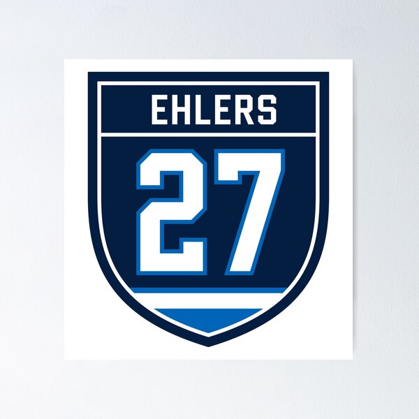 Item preview, Nikolaj Ehlers Winnipeg #27 emblem designed and sold by Tarroi.
