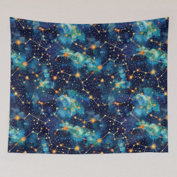 Item preview, Starry Night Sky Seamless Patterns 3 designed and sold by GoldenBubbleGum.