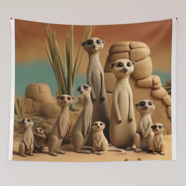 Item preview, Clay Meerkats 2 designed and sold by AstroRisq.