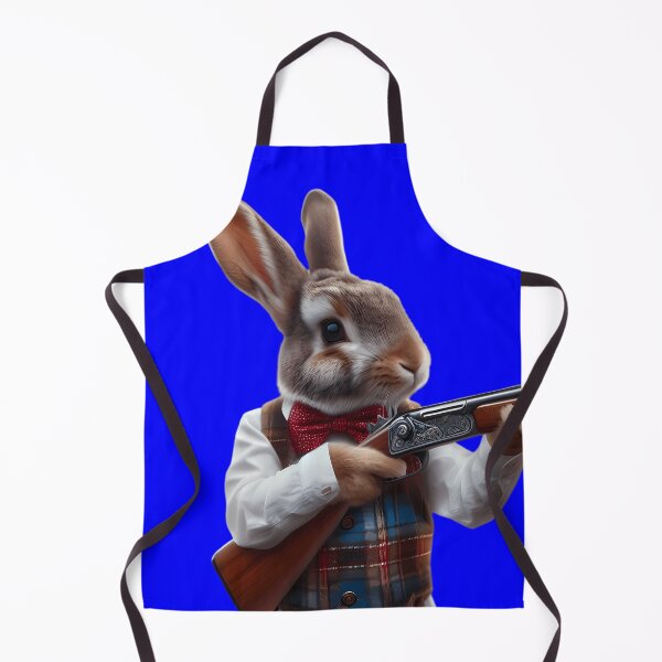 Artikelvorschau, Bunny Marksman – Wunderlicher Hase mit Schrotflinte entworfen und verkauft von iwcus.