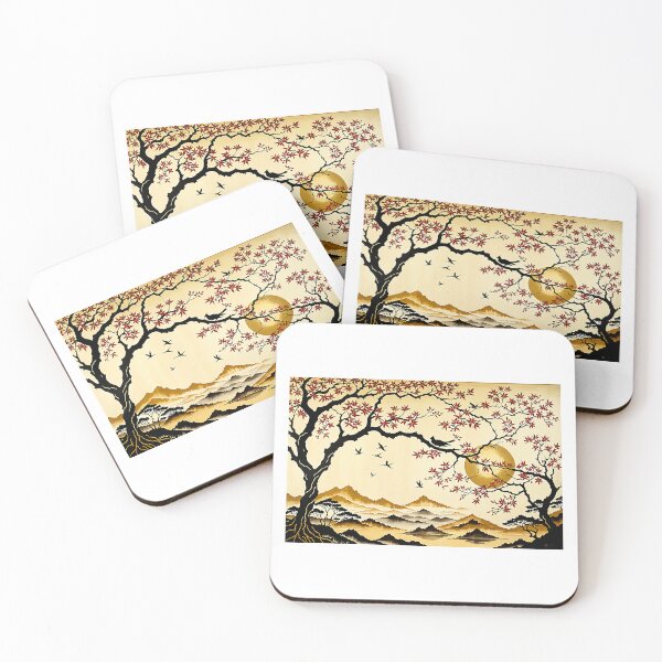Item preview, Golden Brush Strokes of Serenity designed and sold by PanoramaPrints.