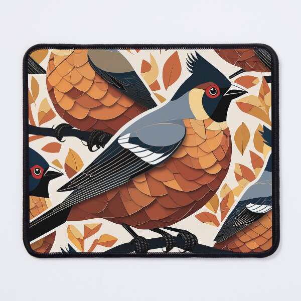 Item preview, A Cute Bohemian waxwing designed and sold by inurey.