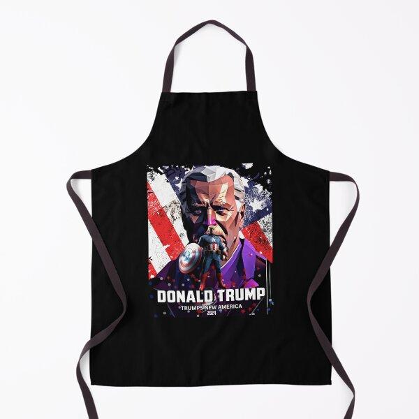 Item preview, Captain Donald Trump VS Thanos Biden #9 Trumps New America designed and sold by CaptainTrump.