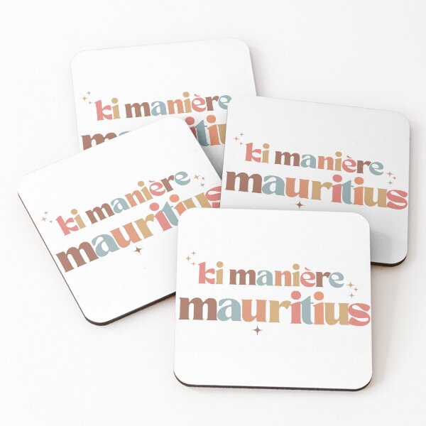 Item preview, Ki Maniere Mauritius (How are you?) designed and sold by Whatdoesmilosee.