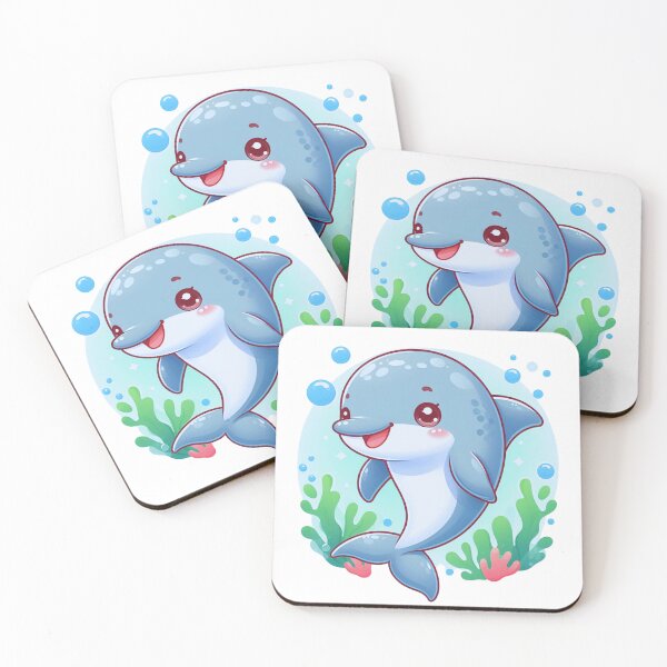 Item preview, Dive into Joy: Charming Dolphins on a Tee designed and sold by JAMESAMORN.