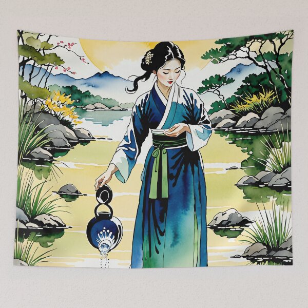 Item preview, Serene Spirit of Korean Tradition designed and sold by PanoramaPrints.