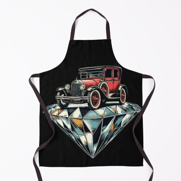 Item preview, Luxury Ride: Timeless Car Meets Sparkling Gem designed and sold by artwaves.