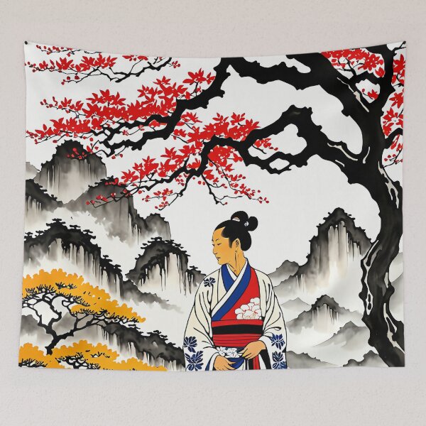 Item preview, Serene Sage in a Tranquil Garden designed and sold by PanoramaPrints.