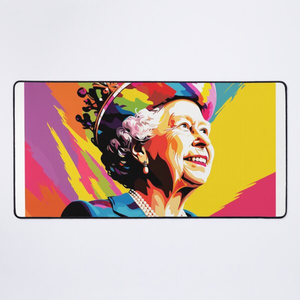Item preview, Elizabeth II Pop Art 1 designed and sold by AstroRisq.