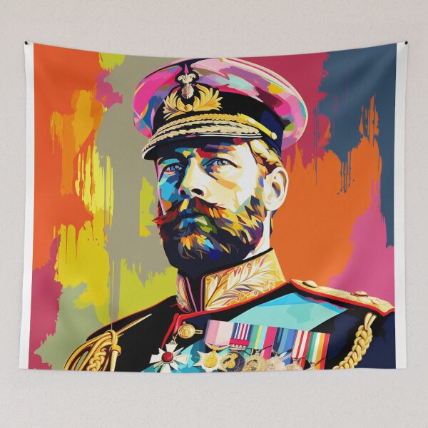 Item preview, George V Pop Art designed and sold by AstroRisq.
