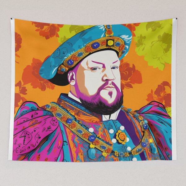 Item preview, Henry VIII Pop Art 1 designed and sold by AstroRisq.