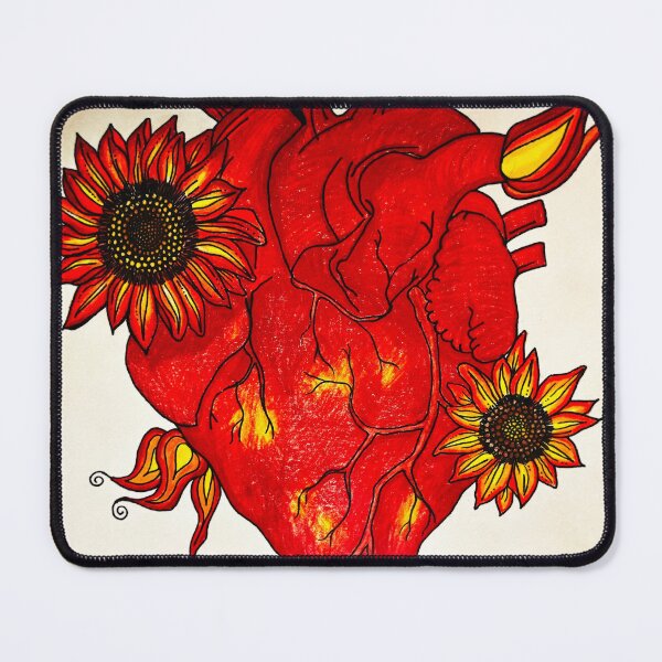 Item preview, Sacred Xam Fire Heart designed and sold by Jacqueline’s Hearts.