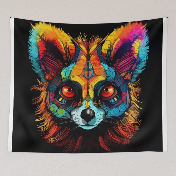 Item preview, Lemur Neon Art 1 designed and sold by AstroRisq.