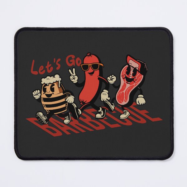 Item preview, Let's Go Barbecue BBQ Grill designed and sold by akaajoficial.