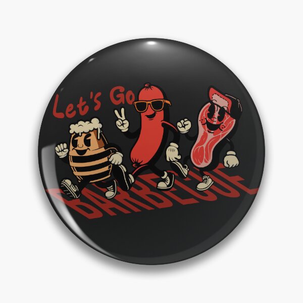 Item preview, Let's Go Barbecue BBQ Grill designed and sold by akaajoficial.