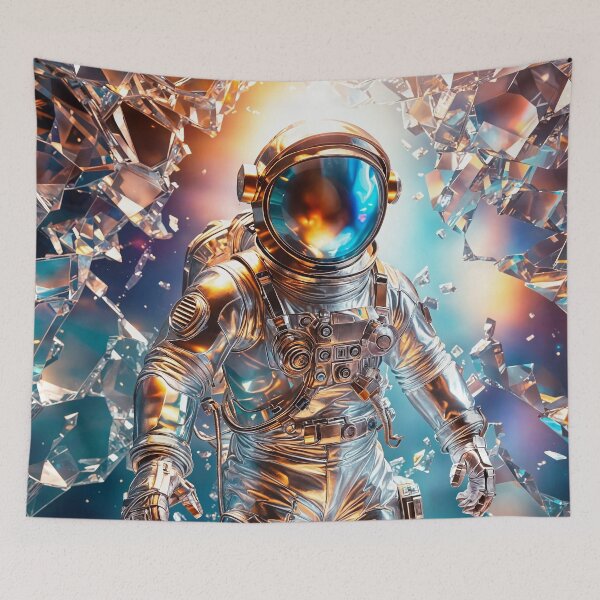 Item preview, astronauta cibernético designed and sold by piakestore.