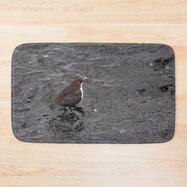 Item preview, Black waters. White-throated dipper designed and sold by Jouko Lehto Photography.