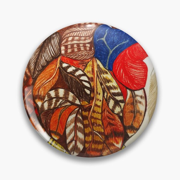 Item preview, Sacred Xam Feather Heart designed and sold by Jacqueline’s Hearts.