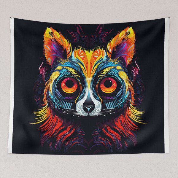 Item preview, Lemur Neon Art 2 designed and sold by AstroRisq.