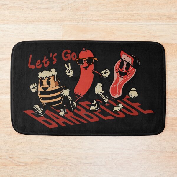 Item preview, Let's Go Barbecue BBQ Grill designed and sold by akaajoficial.