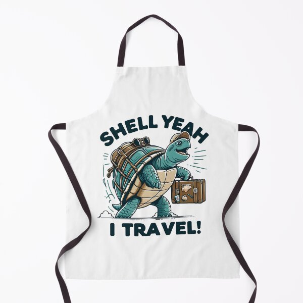 Item preview, Shell Yeah, I Travel! designed and sold by Dungeon-Depot.
