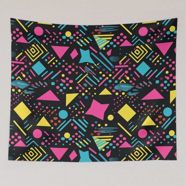 Item preview, Abstract 80s Pattern designed and sold by scootyshop.