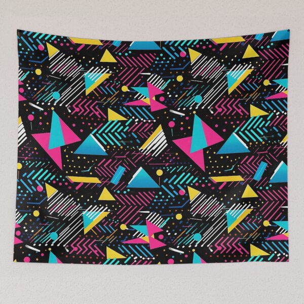 Item preview, Abstract 80s Pattern designed and sold by scootyshop.