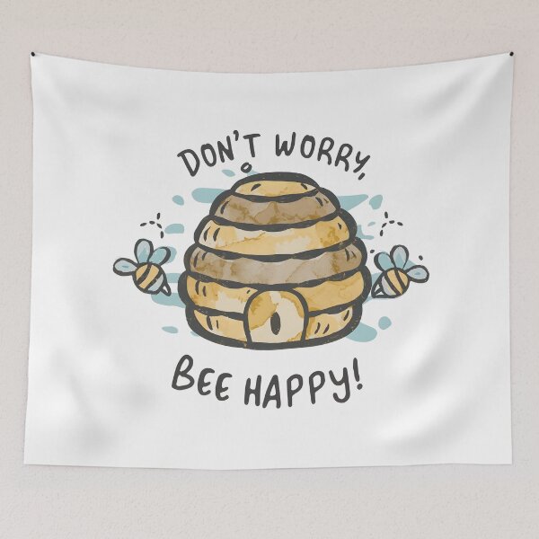 Item preview, Beehive: Don't Worry, Bee Happy! designed and sold by Dungeon-Depot.
