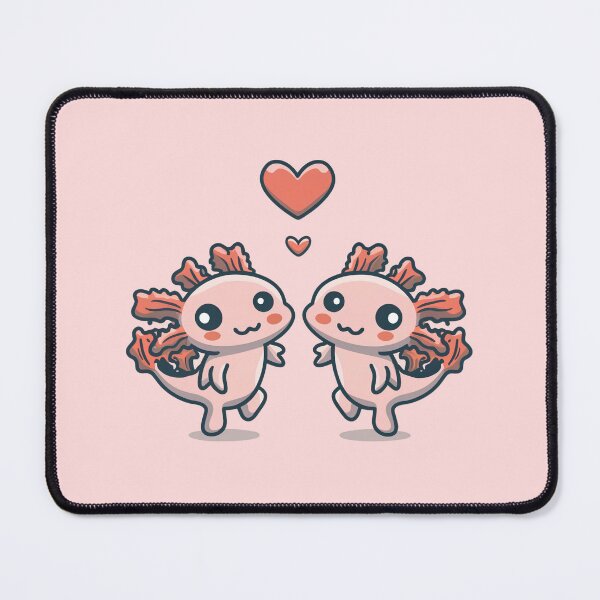 Item preview, Cute Axolotl Love designed and sold by Itsheartshop.
