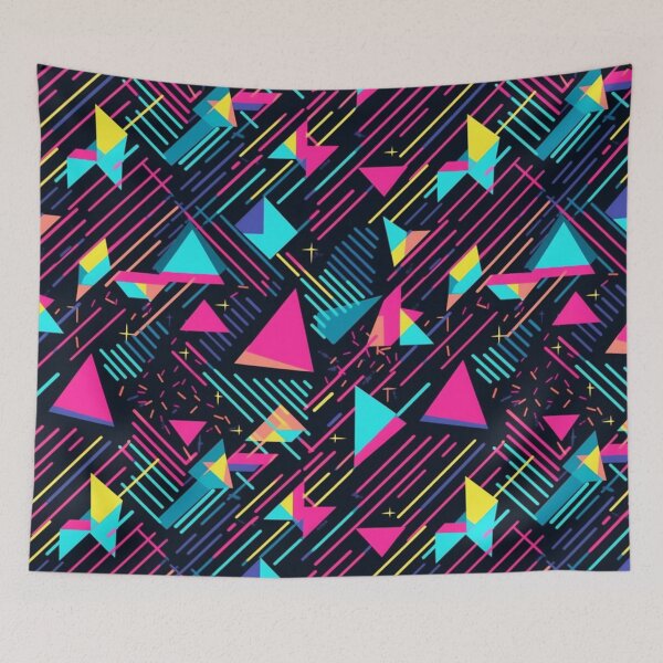 Item preview, Abstract 80s Pattern designed and sold by scootyshop.