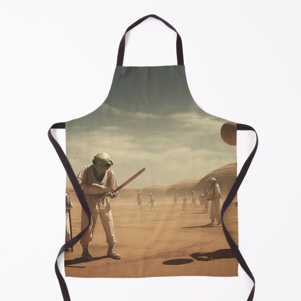 Item preview, Martians playing cricket 2 designed and sold by AstroRisq.