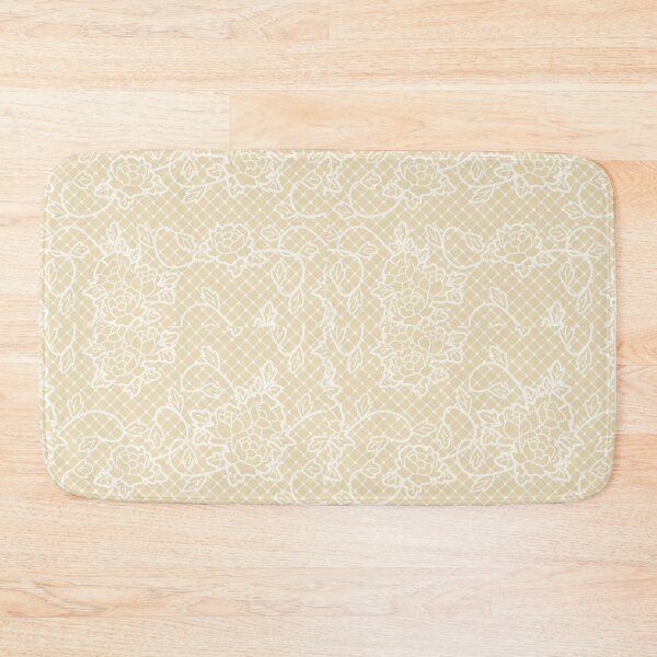 Item preview, yellow lace shaded print designed and sold by Anisha  Vaz.