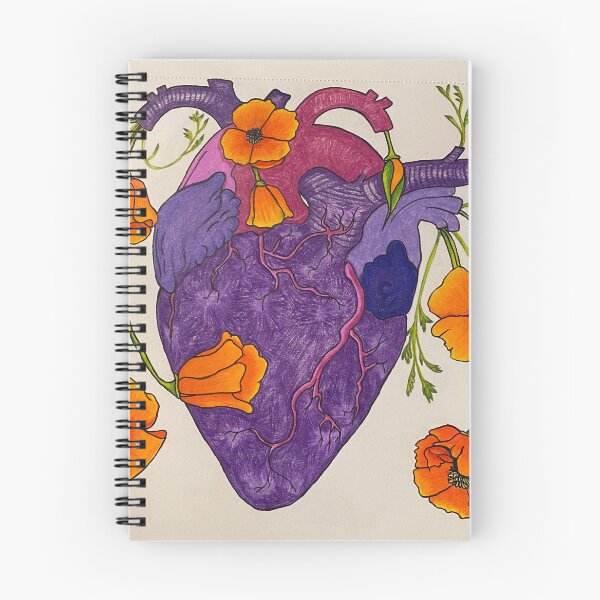 Item preview, Sacred Xam Purple & Poppies designed and sold by Jacqueline’s Hearts.