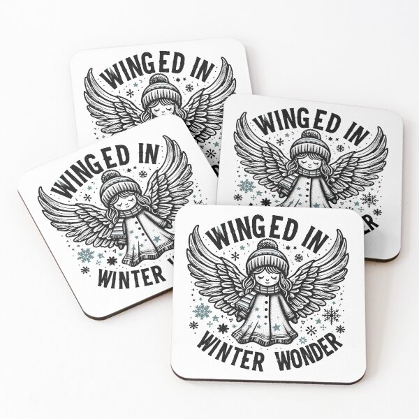 Item preview, Snow Angel: Winged in winter wonder designed and sold by Dungeon-Depot.