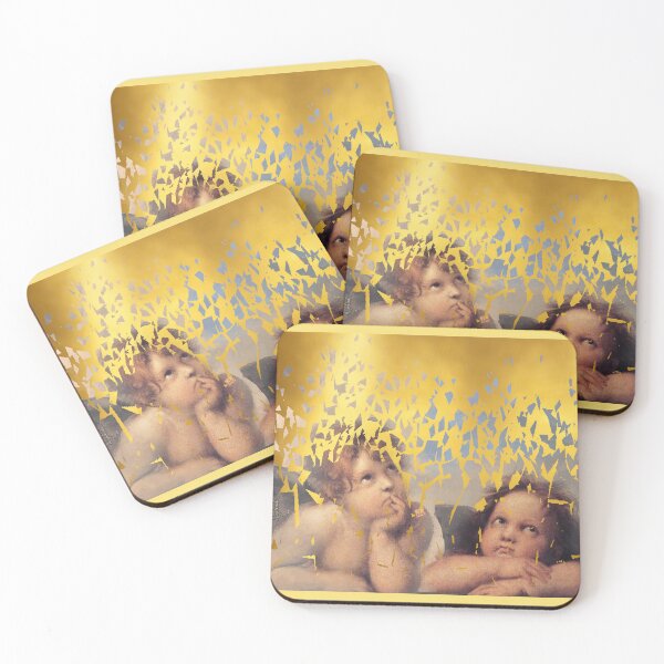 Item preview, Angels, Painting by Raphael Sanzio, with his Signature (ACCI)  designed and sold by VanyssaGraphics.