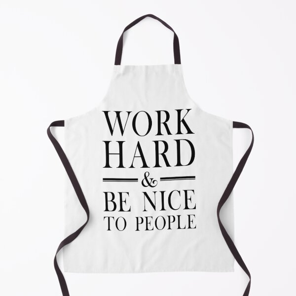 Item preview, Work Hard And Be Nice To People designed and sold by Hairball-Pets.