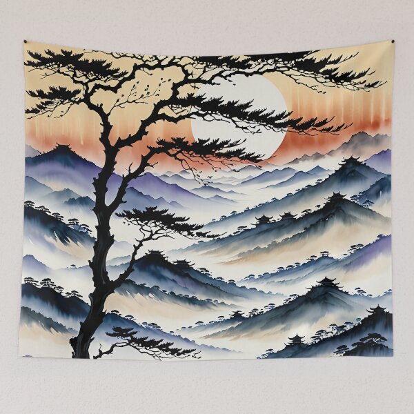 Item preview, Ink Wash Dreamscape designed and sold by PanoramaPrints.