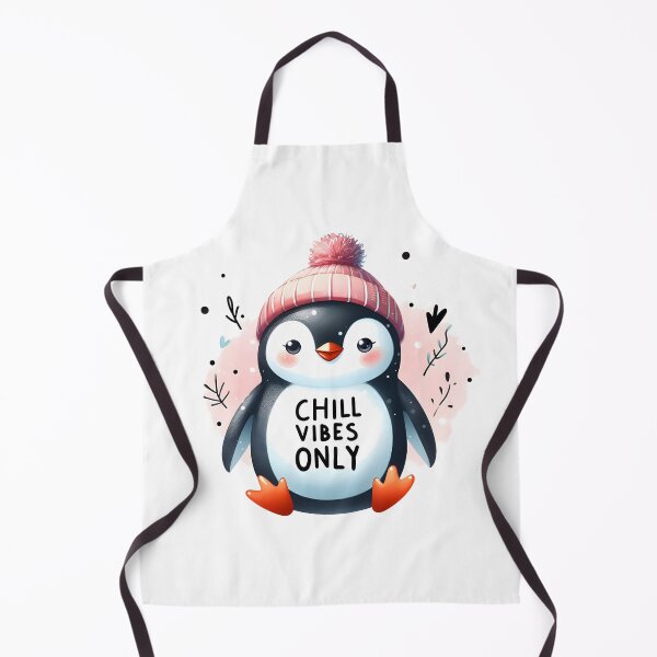 Item preview, Playful Penguin: Chill Vibes Only designed and sold by Dungeon-Depot.