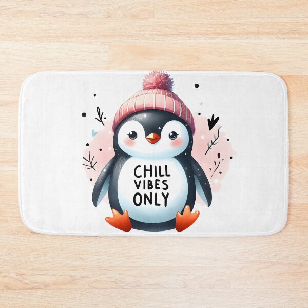 Item preview, Playful Penguin: Chill Vibes Only designed and sold by Dungeon-Depot.