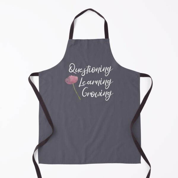 Item preview, Questioning, Learning, Growing | Pink Green White | Gray designed and sold by Wintre2.