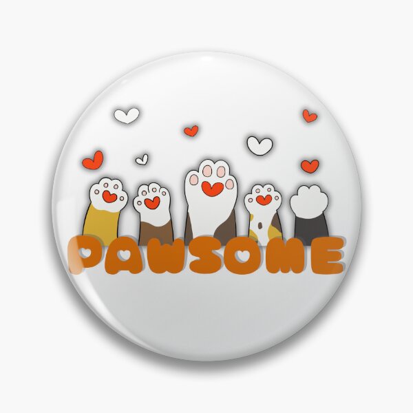 Item preview, PET LOVER DESIGN: PAWSOME designed and sold by artrishkyna.