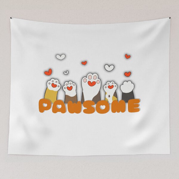 Item preview, PET LOVER DESIGN: PAWSOME designed and sold by artrishkyna.