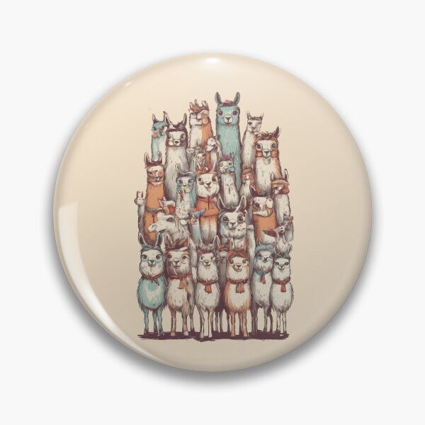 Item preview, Group Of Llamas designed and sold by Itsheartshop.
