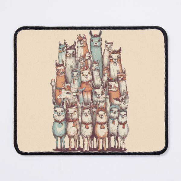 Item preview, Group Of Llamas designed and sold by Itsheartshop.