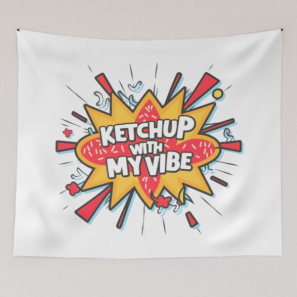 Item preview, Hotdog: Ketchup with my vibe designed and sold by Dungeon-Depot.