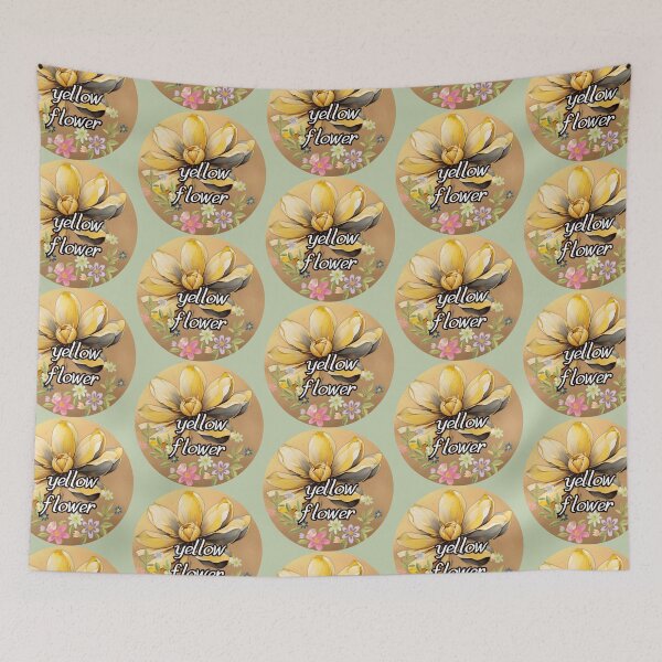 Item preview, vibrant flora designed and sold by bonjourmadame4.