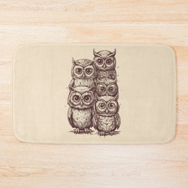 Item preview, Group Of Owls designed and sold by Itsheartshop.