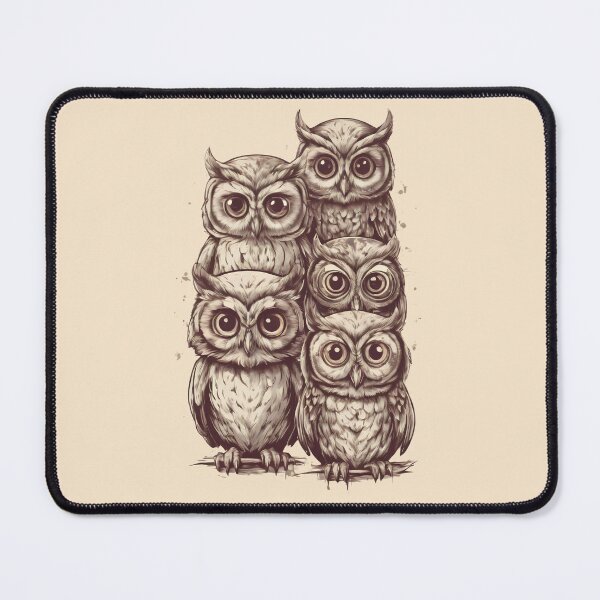 Item preview, Group Of Owls designed and sold by Itsheartshop.