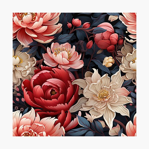 Artikelvorschau, Nahtloses Blumenmuster entworfen und verkauft von ArtTony.