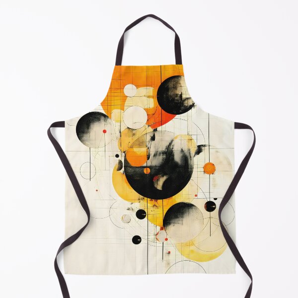 Item preview, Abstract geometric shapes overlaying grid, dynamic composition with warm tones designed and sold by vyreinadee.